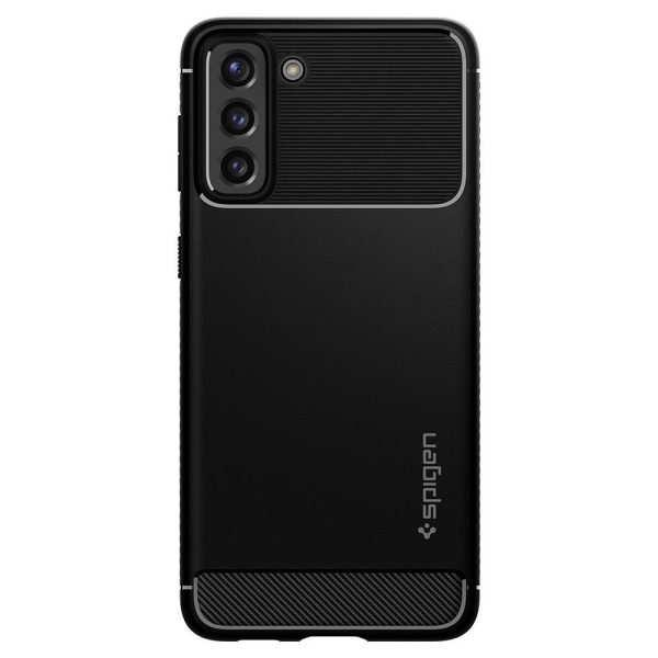 Spigen zaščitni ovitek Rugged Armor  Black Samsung Galaxy S21+