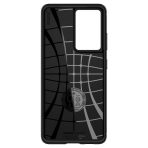 Spigen zaščitni ovitek Rugged Armor  Black Samsung Galaxy S21 Ultra