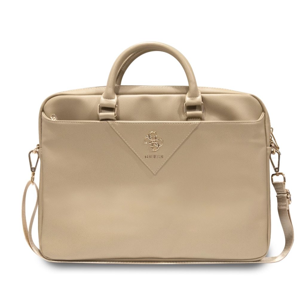 Torba za prenosnike Guess 4G Triangle Gold