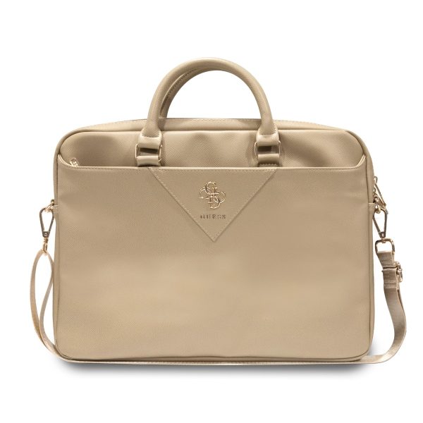 Torba za prenosnike Guess 4G Triangle Gold