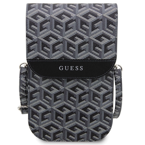 Torbica GUESS GCUBE Stripes Black