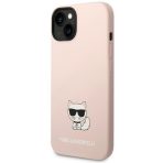 Zaščitni ovitek Karl Lagerfeld Silicone Choupette Body iPhone 14 Pro